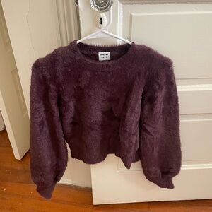 Aritzia fluffy sweater